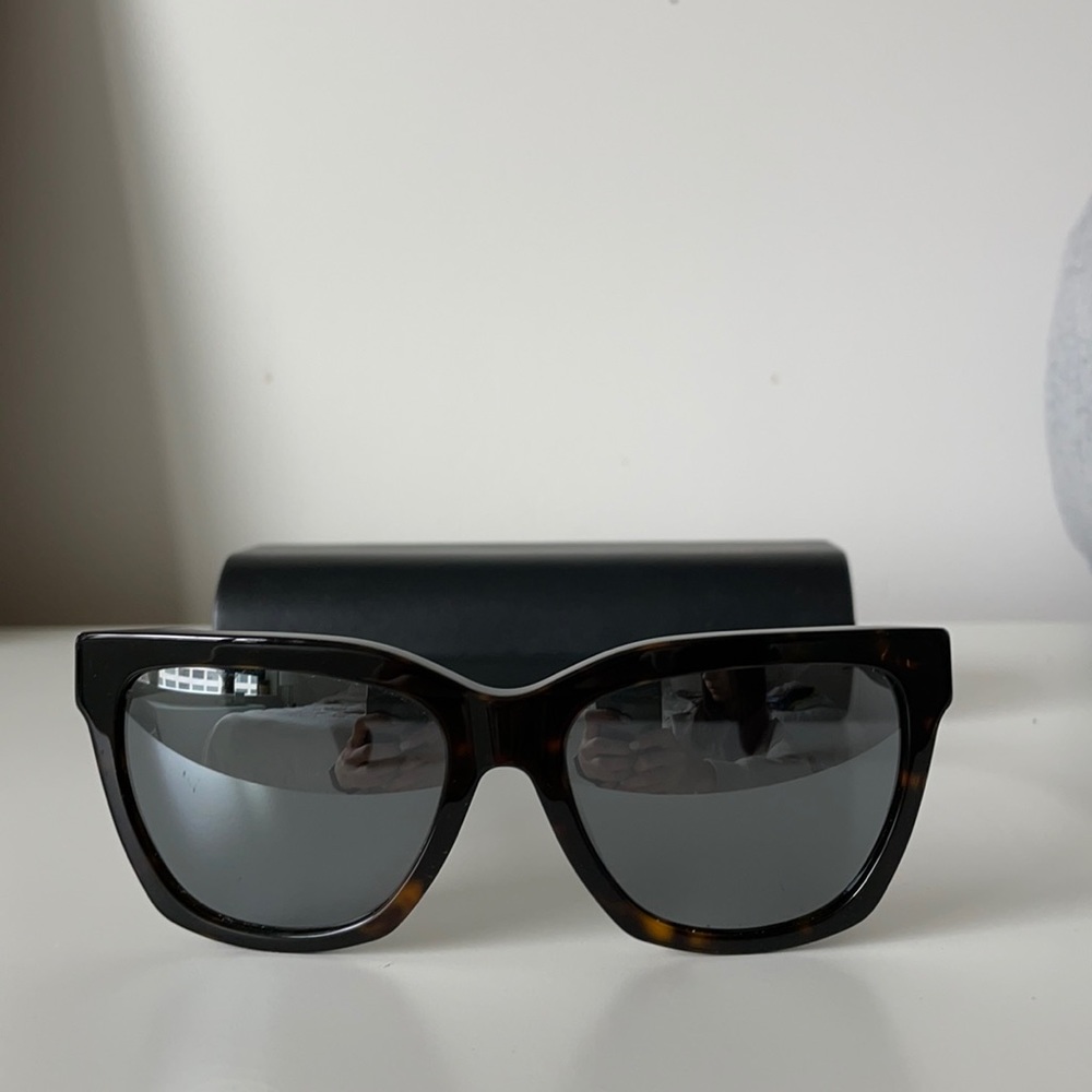 Balenciaga BA98 Tortoise 52C Sunglasses Mirrored